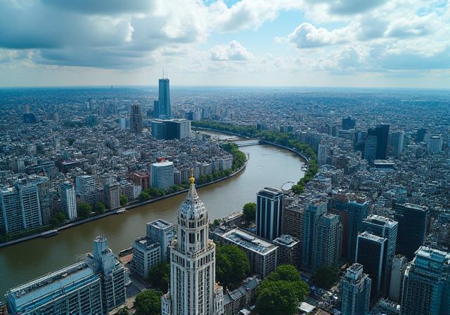 Professional drone photography aerial views London