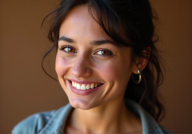 Professional portrait photography session