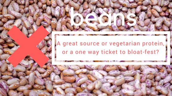 Vegetarian disaster - beans that bloat